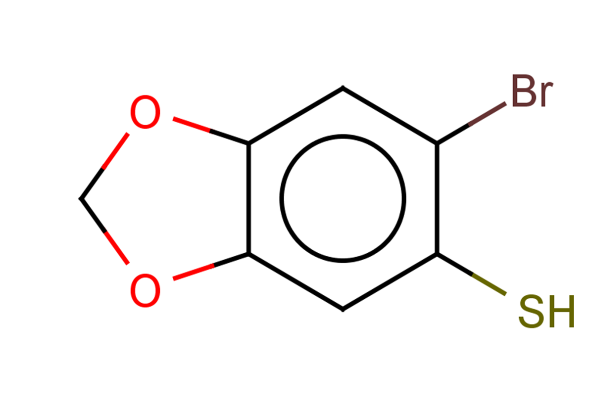 6-bromo-1,3-dioxaindane-5-thiol