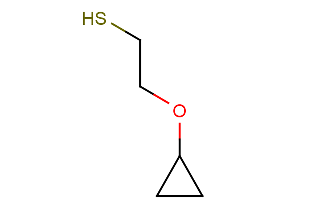 2-cyclopropoxyethane-1-thiol