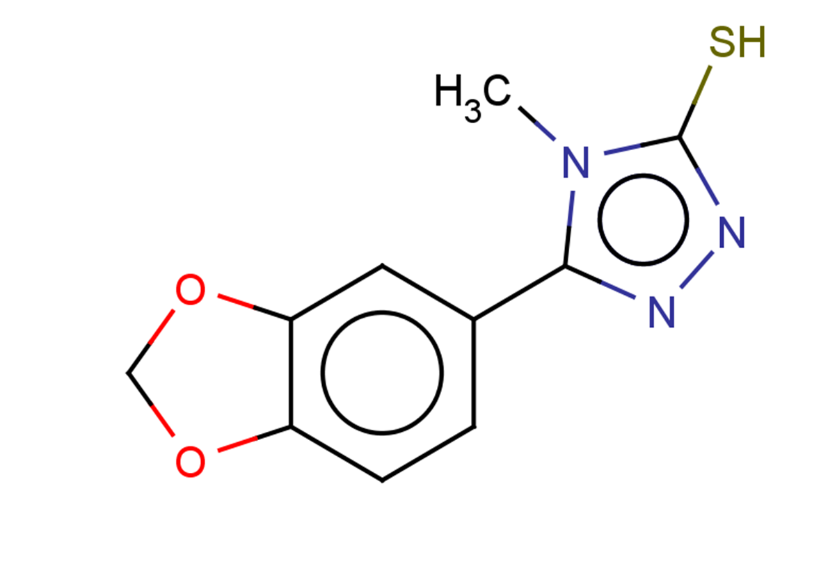 5-(1,3-dioxaindan-5-yl)-4-methyl-4H-1,2,4-triazole-3-thiol