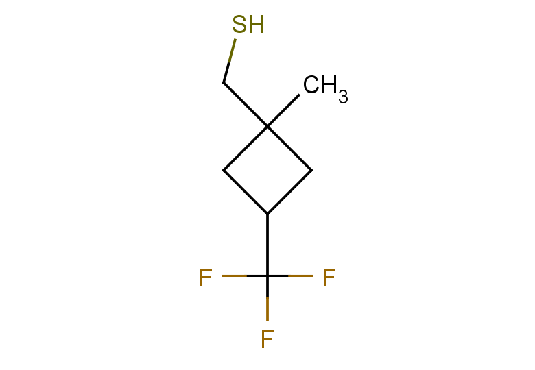 [1-methyl-3-(trifluoromethyl)cyclobutyl]methanethiol, Mixture of diastereomers
