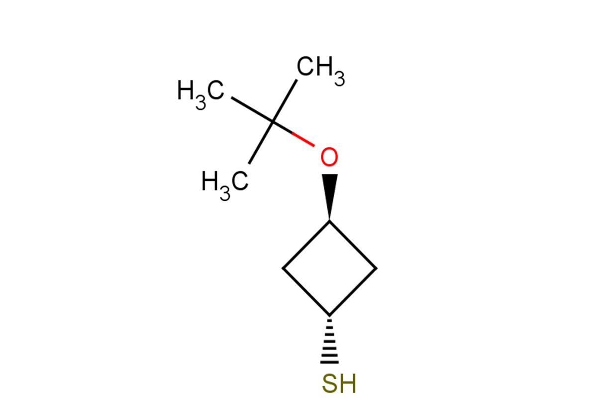 (1r,3r)-3-(tert-butoxy)cyclobutane-1-thiol, trans