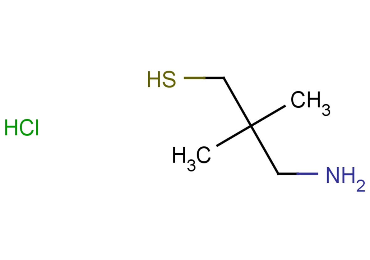 3-amino-2,2-dimethylpropane-1-thiol hydrochloride