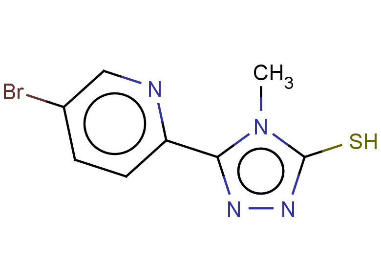 5-(5-bromopyridin-2-yl)-4-methyl-4H-1,2,4-triazole-3-thiol