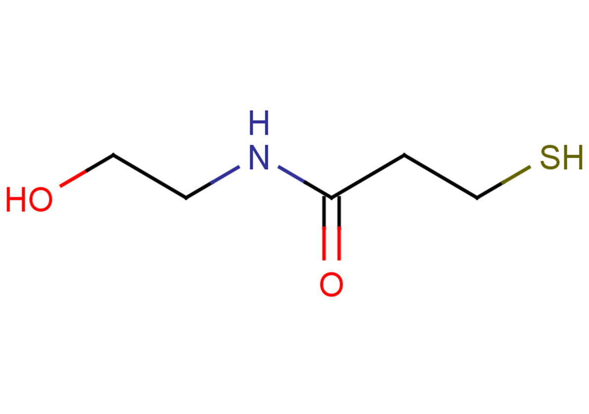 N-(2-hydroxyethyl)-3-sulfanylpropanamide
