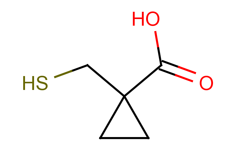 1-(sulfanylmethyl)cyclopropane-1-carboxylic acid