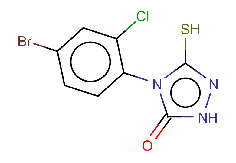 4-(4-bromo-2-chlorophenyl)-3-sulfanyl-4,5-dihydro-1H-1,2,4-triazol-5-one