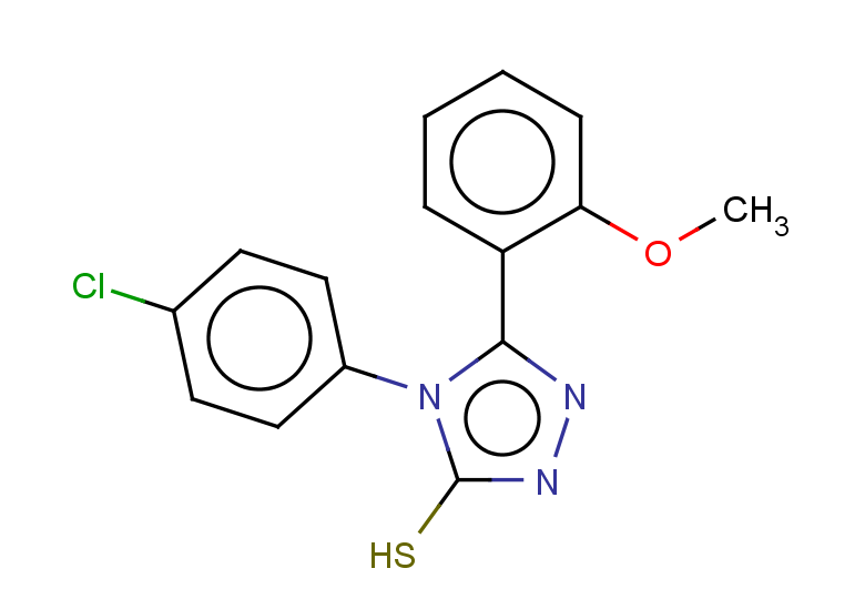 4-(4-chlorophenyl)-5-(2-methoxyphenyl)-4H-1,2,4-triazole-3-thiol