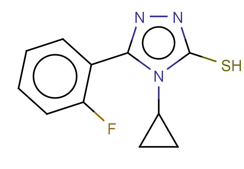 4-cyclopropyl-5-(2-fluorophenyl)-4H-1,2,4-triazole-3-thiol