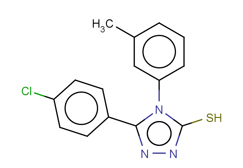 5-(4-chlorophenyl)-4-(3-methylphenyl)-4H-1,2,4-triazole-3-thiol