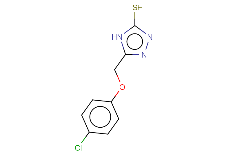 5-(4-chlorophenoxymethyl)-4H-1,2,4-triazole-3-thiol