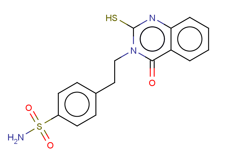 4-[2-(4-oxo-2-sulfanyl-3,4-dihydroquinazolin-3-yl)ethyl]benzene-1-sulfonamide