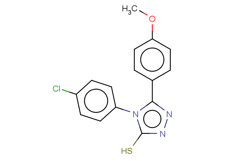 4-(4-chlorophenyl)-5-(4-methoxyphenyl)-4H-1,2,4-triazole-3-thiol