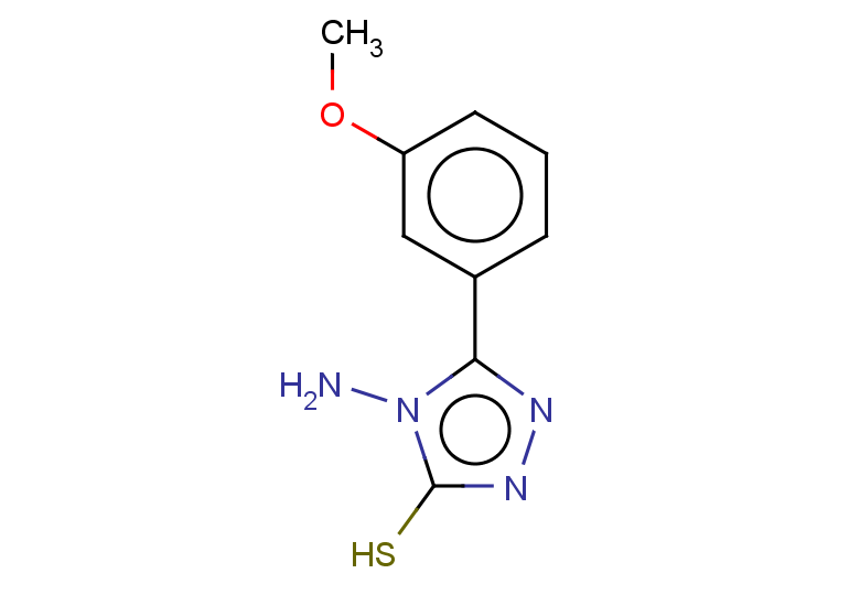 4-amino-5-(3-methoxyphenyl)-4H-1,2,4-triazole-3-thiol