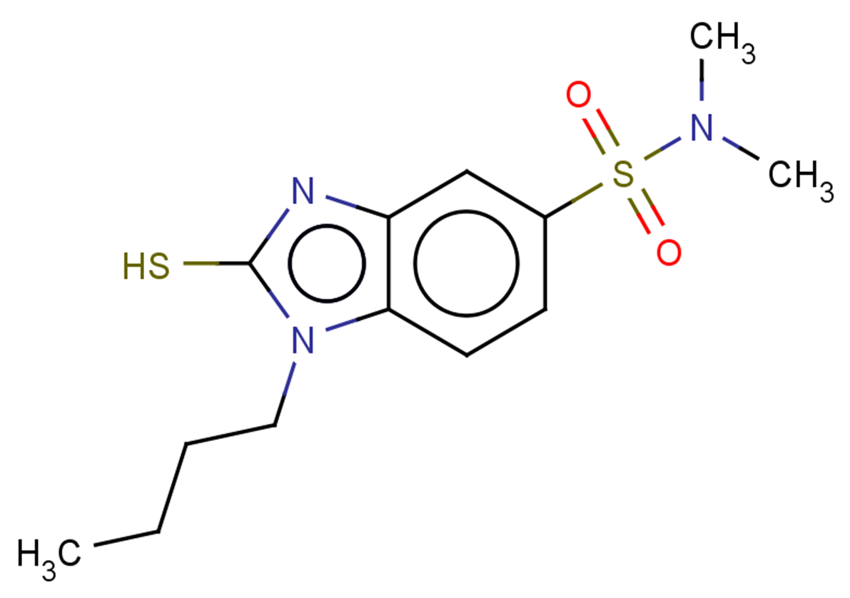 1-butyl-N,N-dimethyl-2-sulfanyl-1H-1,3-benzodiazole-5-sulfonamide