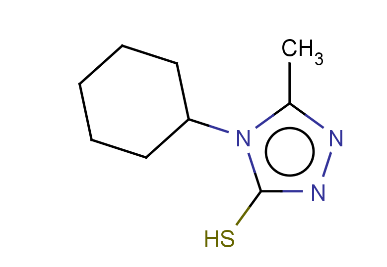 4-cyclohexyl-5-methyl-4H-1,2,4-triazole-3-thiol