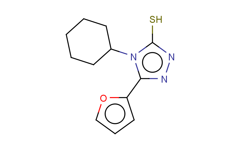 4-cyclohexyl-5-(furan-2-yl)-4H-1,2,4-triazole-3-thiol