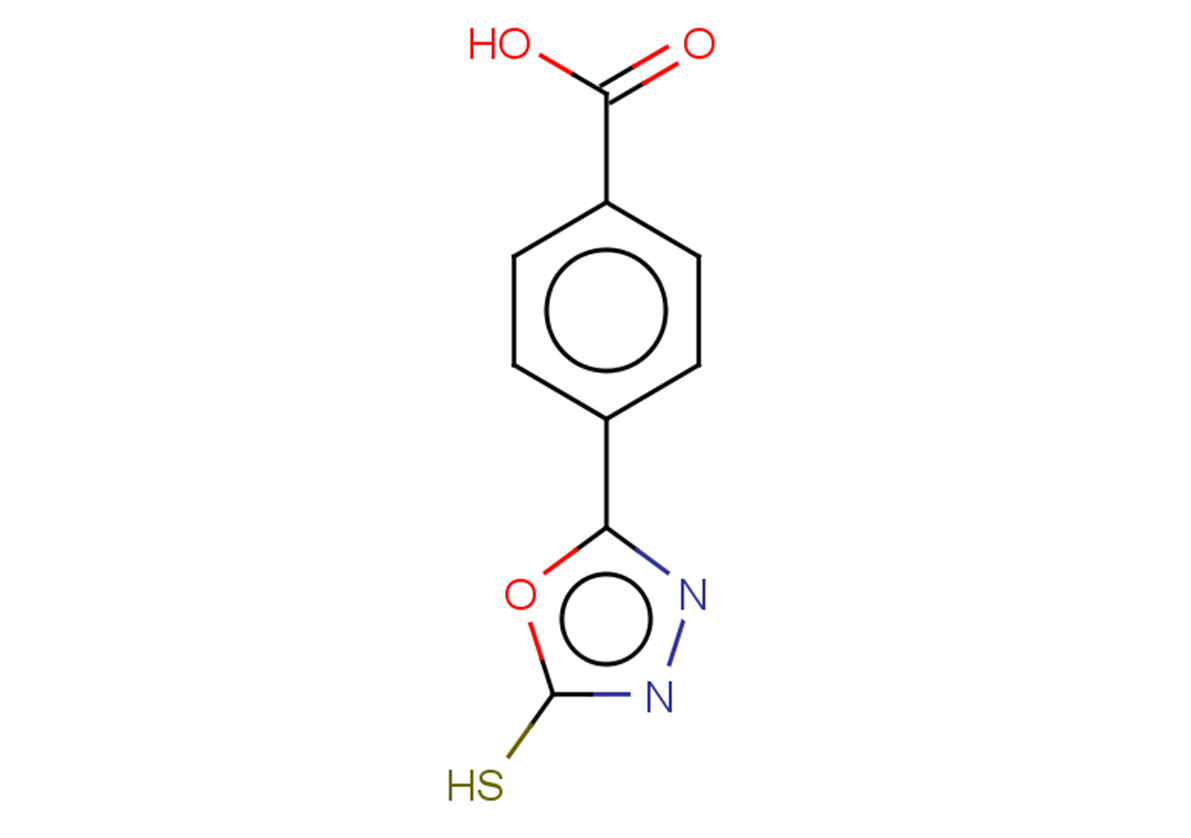 4-(5-sulfanyl-1,3,4-oxadiazol-2-yl)benzoic acid