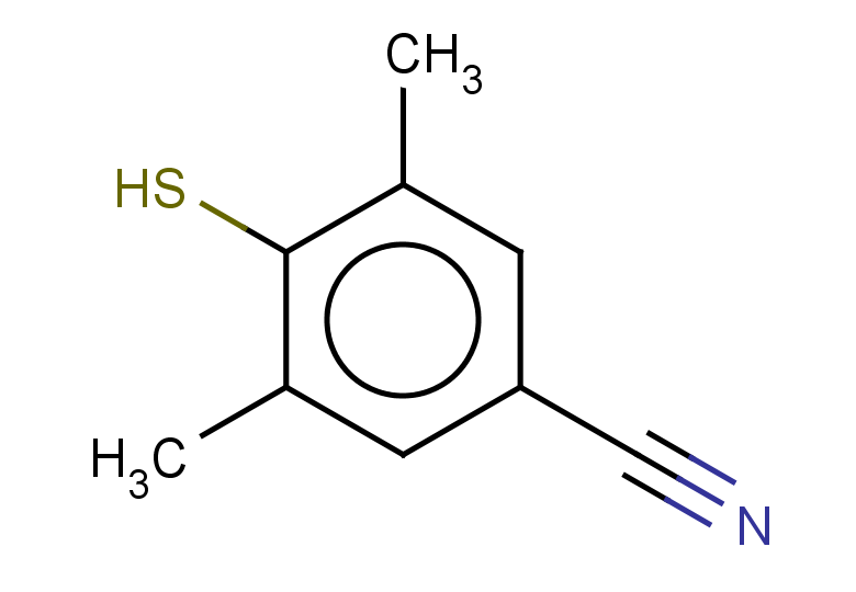 3,5-dimethyl-4-sulfanylbenzonitrile