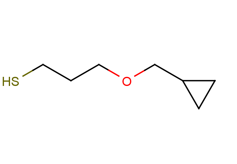 3-(cyclopropylmethoxy)propane-1-thiol
