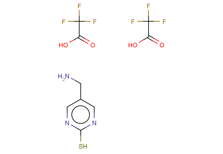 5-(aminomethyl)pyrimidine-2-thiol, bis(trifluoroacetic acid)