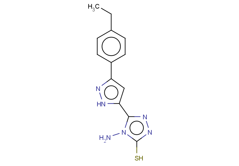 4-amino-5-[3-(4-ethylphenyl)-1H-pyrazol-5-yl]-4H-1,2,4-triazole-3-thiol