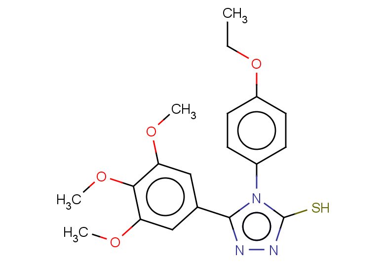 4-(4-ethoxyphenyl)-5-(3,4,5-trimethoxyphenyl)-4H-1,2,4-triazole-3-thiol