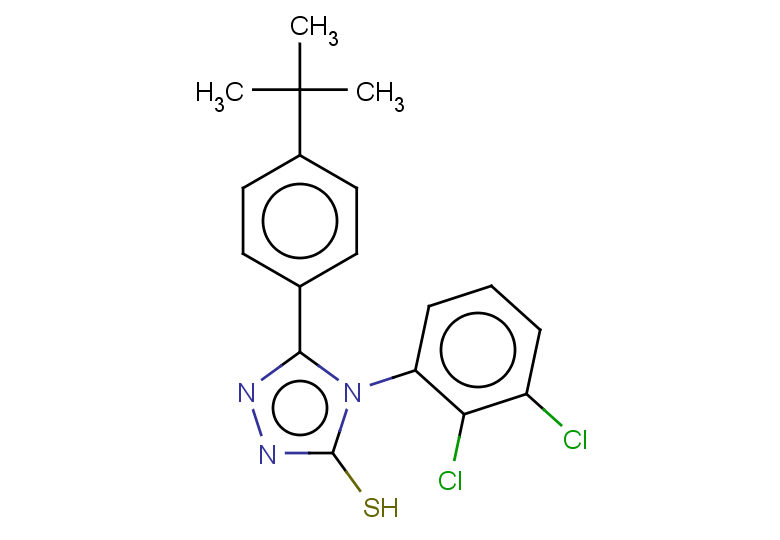 5-(4-tert-butylphenyl)-4-(2,3-dichlorophenyl)-4H-1,2,4-triazole-3-thiol