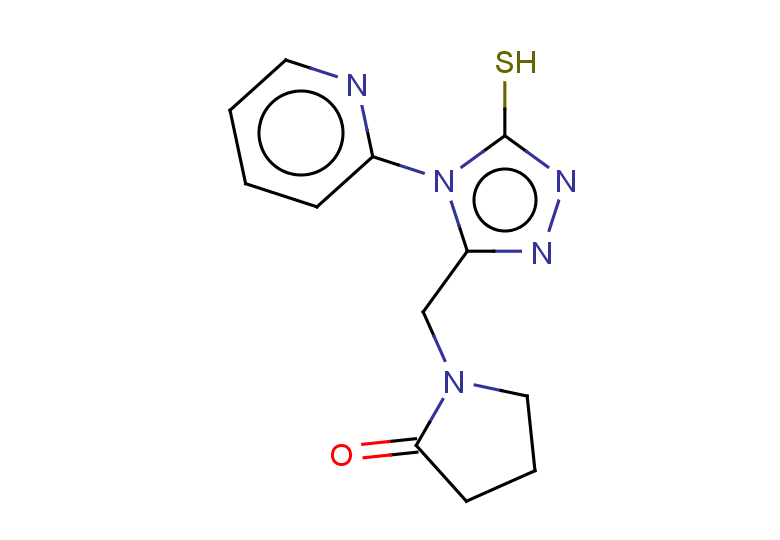 1-{[4-(pyridin-2-yl)-5-sulfanyl-4H-1,2,4-triazol-3-yl]methyl}pyrrolidin-2-one