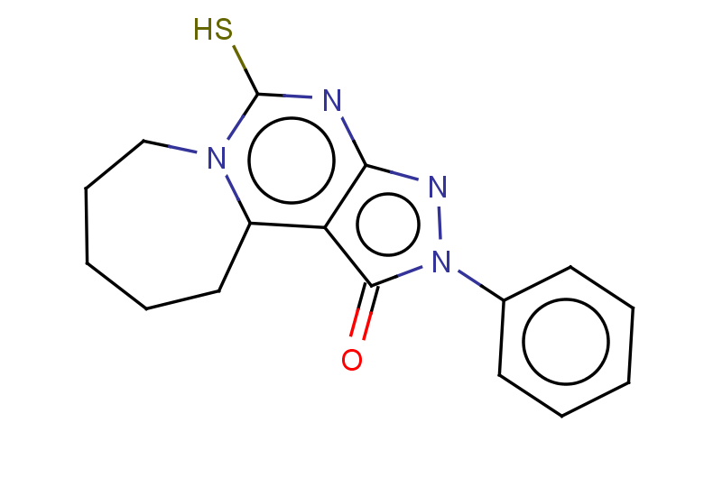 4-phenyl-8-sulfanyl-4,5,7,9-tetraazatricyclo[7.5.0.0,2,6]tetradeca-1,5,7-trien-3-one