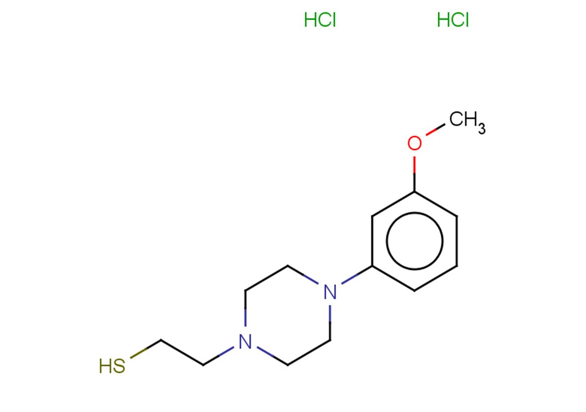 2-[4-(3-methoxyphenyl)piperazin-1-yl]ethane-1-thiol dihydrochloride