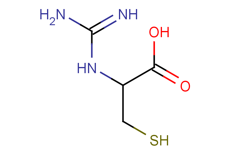 2-carbamimidamido-3-sulfanylpropanoic acid
