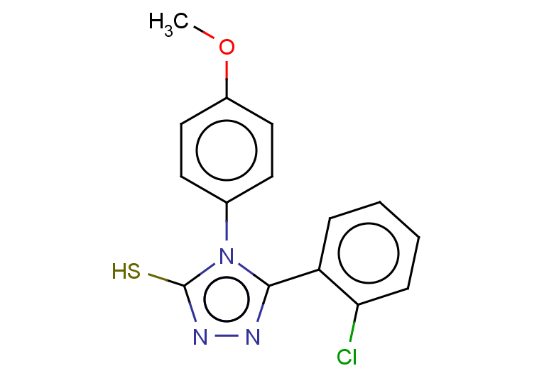 5-(2-chlorophenyl)-4-(4-methoxyphenyl)-4H-1,2,4-triazole-3-thiol