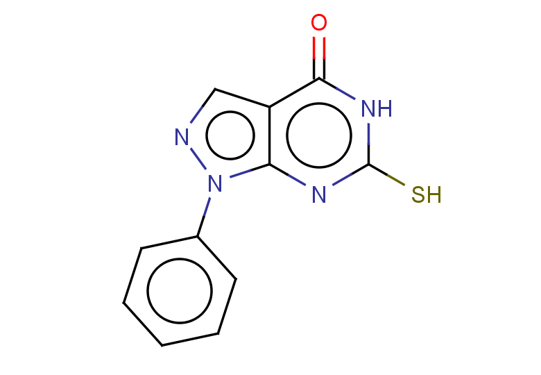 1-phenyl-6-sulfanyl-1H,4H,5H-pyrazolo[3,4-d]pyrimidin-4-one