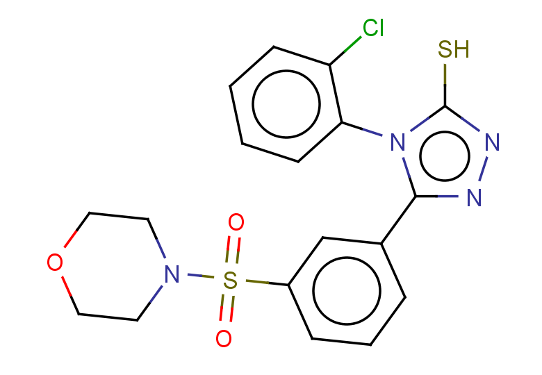 4-(2-chlorophenyl)-5-[3-(morpholine-4-sulfonyl)phenyl]-4H-1,2,4-triazole-3-thiol