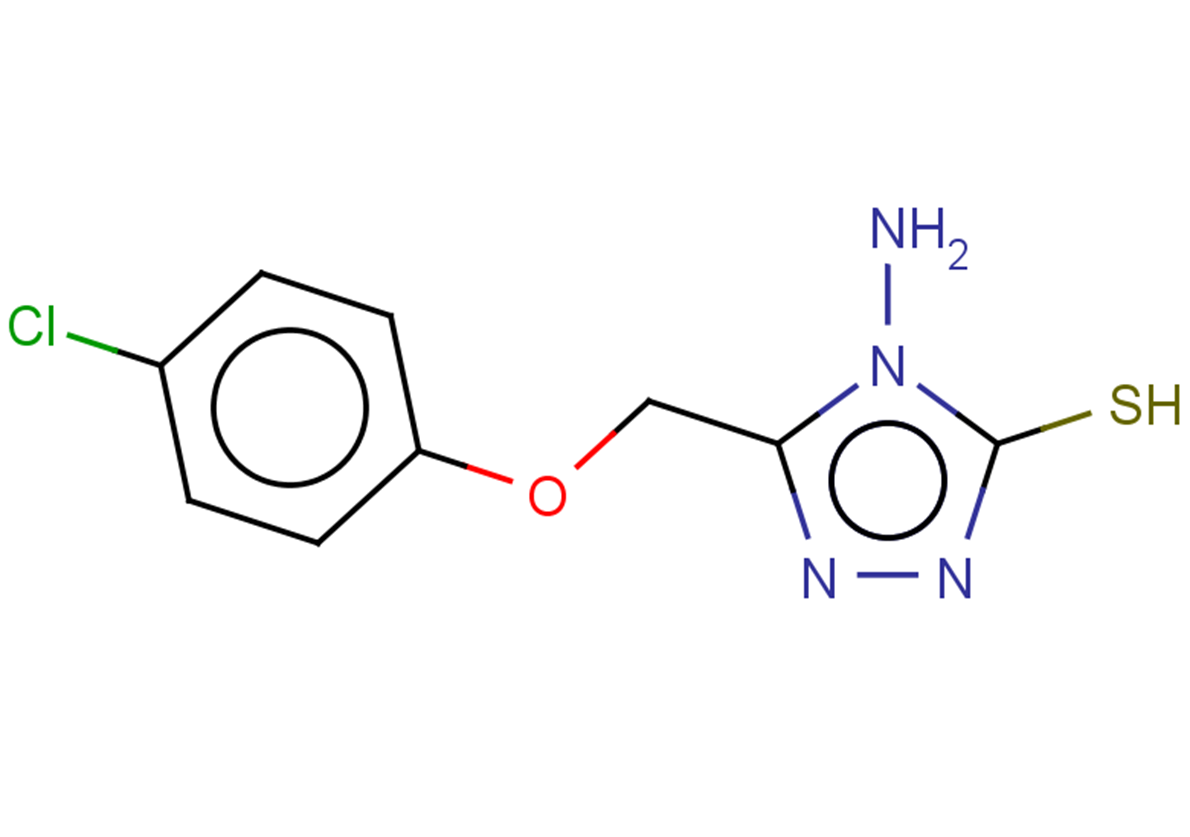 4-amino-5-(4-chlorophenoxymethyl)-4H-1,2,4-triazole-3-thiol