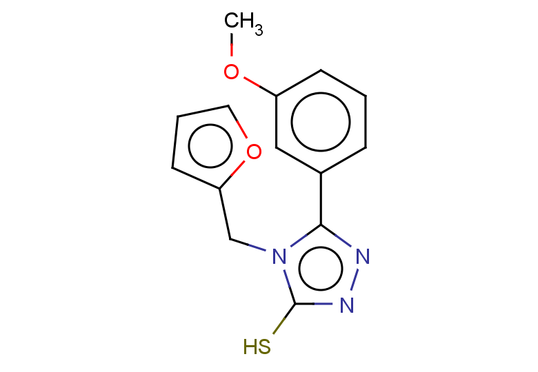 4-(furan-2-ylmethyl)-5-(3-methoxyphenyl)-4H-1,2,4-triazole-3-thiol