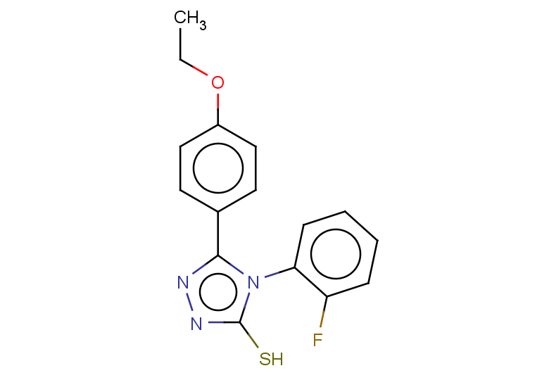 5-(4-ethoxyphenyl)-4-(2-fluorophenyl)-4H-1,2,4-triazole-3-thiol