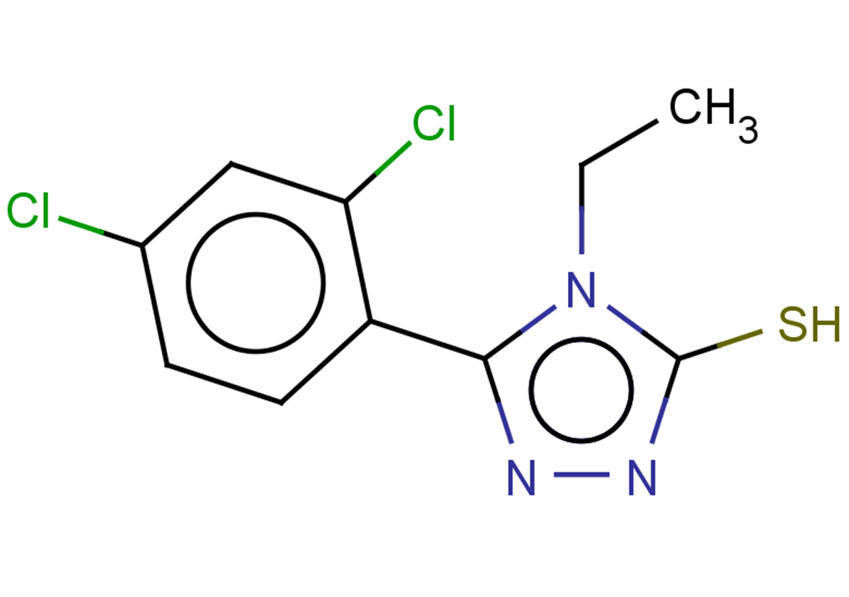 5-(2,4-dichlorophenyl)-4-ethyl-4H-1,2,4-triazole-3-thiol