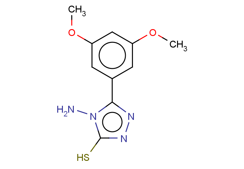 4-amino-5-(3,5-dimethoxyphenyl)-4H-1,2,4-triazole-3-thiol