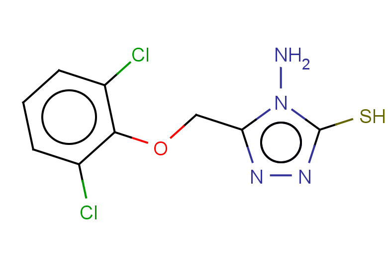 4-amino-5-(2,6-dichlorophenoxymethyl)-4H-1,2,4-triazole-3-thiol