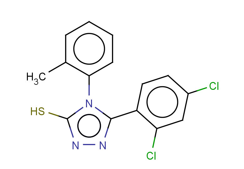 5-(2,4-dichlorophenyl)-4-(2-methylphenyl)-4H-1,2,4-triazole-3-thiol