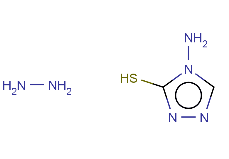 4-amino-4H-1,2,4-triazole-3-thiol, hydrazine