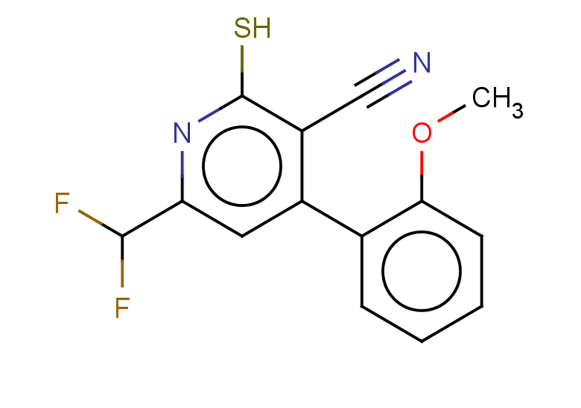 6-(DIFLUOROMETHYL)-2-MERCAPTO-4-(2-METHOXYPHENYL)NICOTINONITRILE