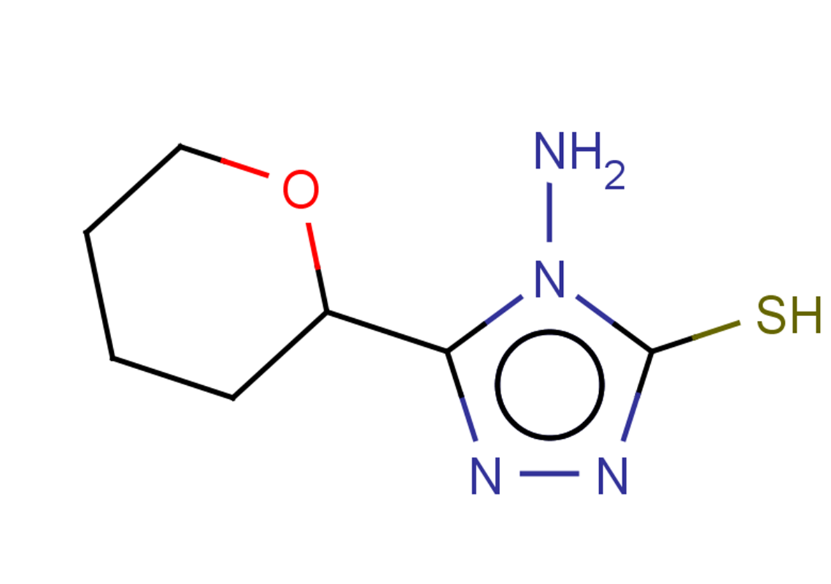 4-amino-5-(oxan-2-yl)-4H-1,2,4-triazole-3-thiol