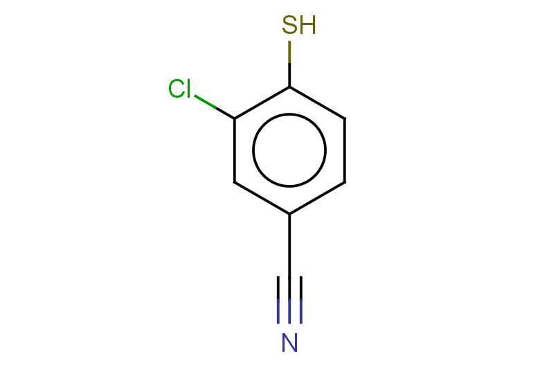 3-chloro-4-sulfanylbenzonitrile