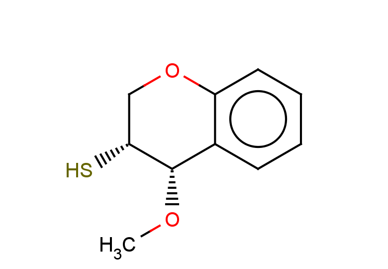 rac-(3R,4S)-4-methoxy-3,4-dihydro-2H-1-benzopyran-3-thiol, cis