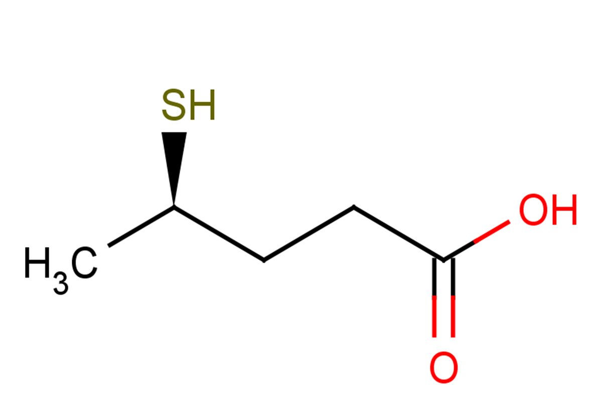 (4R)-4-sulfanylpentanoic acid