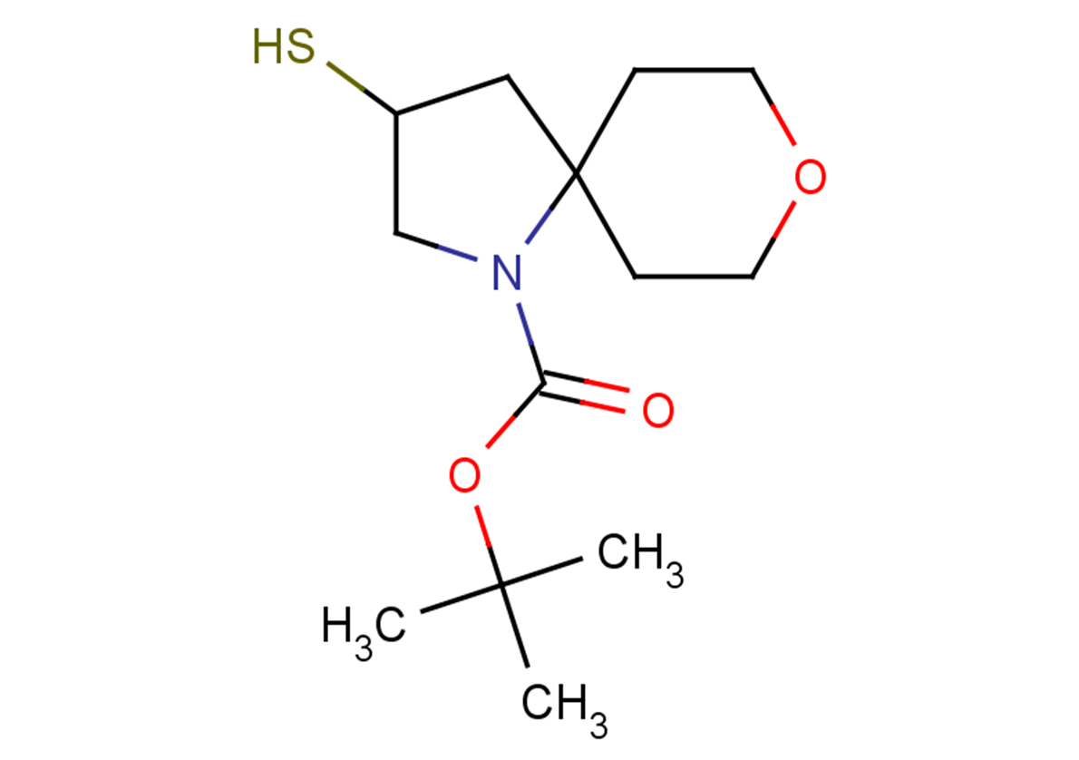 tert-butyl 3-sulfanyl-8-oxa-1-azaspiro[4.5]decane-1-carboxylate