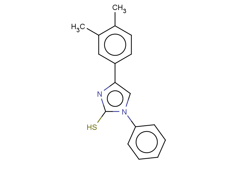 4-(3,4-dimethylphenyl)-1-phenyl-1H-imidazole-2-thiol