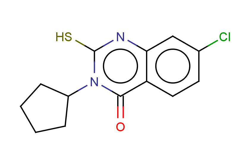 7-chloro-3-cyclopentyl-2-sulfanyl-3,4-dihydroquinazolin-4-one